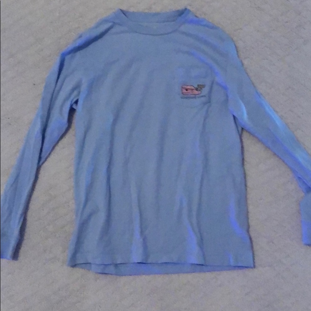 Blue vineyard vines long sleeve T